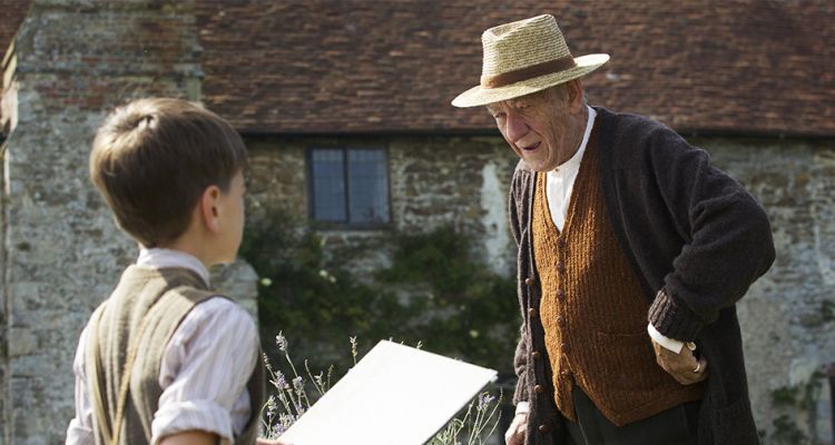 Mr. Holmes puts the “To bee” in the legendary detective’s last gasp