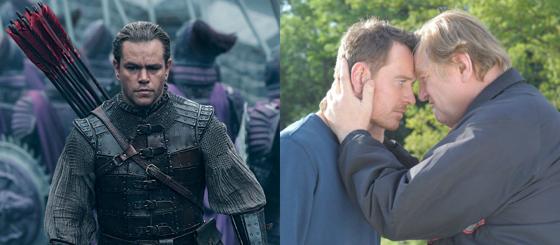 CINEMATIC GRAB-BAG: The Great Wall & Trespass Against Us