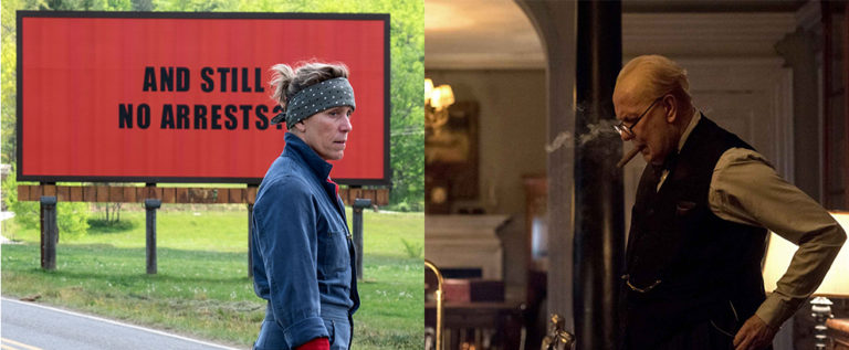 PODCAST: Three Billboards Outside Ebbing, Missouri, & Darkest Hour [Electric Shadows]