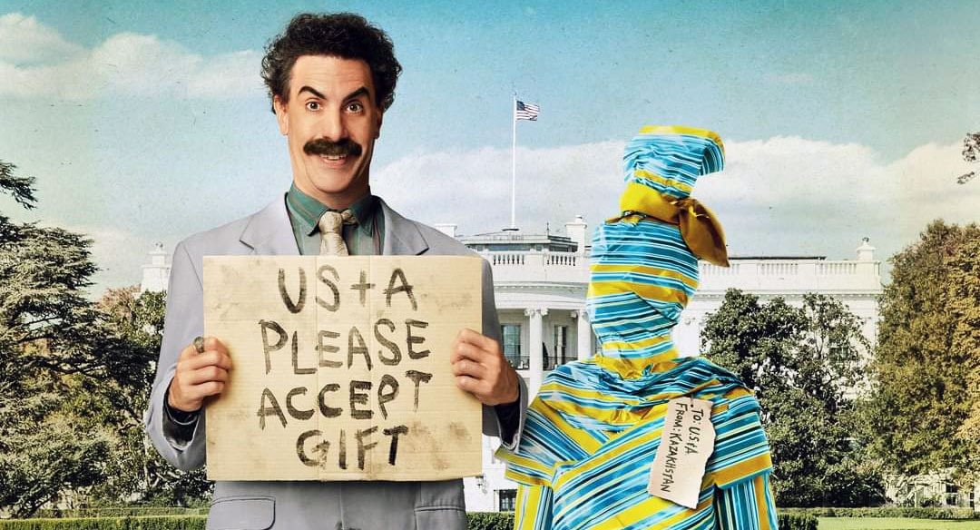 PODCAST: Borat Subsequent Moviefilm (& Trial of the Chicago 7 & On The Rocks) [Movie RobCast]